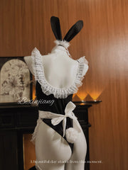 🖤 CC0707 – Lace Bunny Lingerie Set