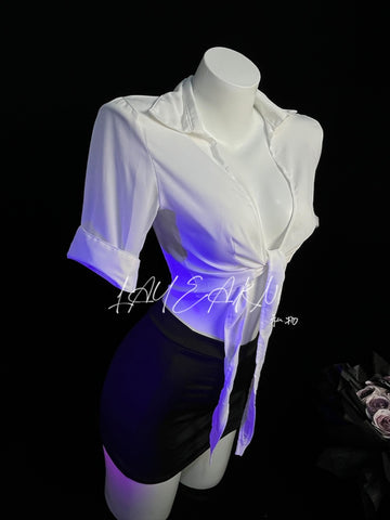 Sultry Office Fantasy Secretary Cosplay Set – DD1606