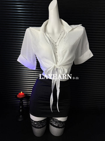 🔥 "See You After Work" Seductive Secretary Uniform Set 🔥 AA2006