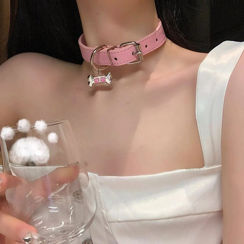 🐶 P-1097 Cute Puppy Cortical Neck Ring Collar 🐾