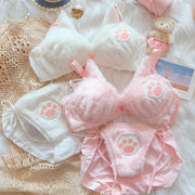 💖 CUTE PLUSH UNDERWEAR SET – AA1206