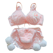 💖 CUTE PLUSH UNDERWEAR SET – AA1206