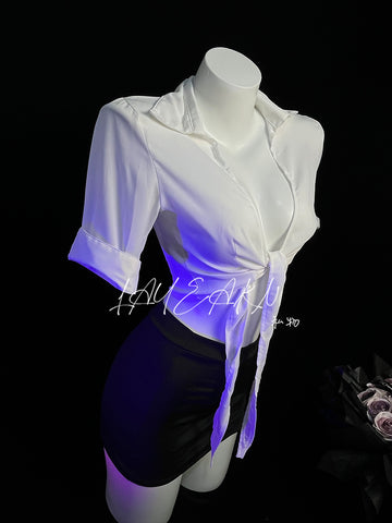 Sultry Office Fantasy Secretary Cosplay Set – DD1606