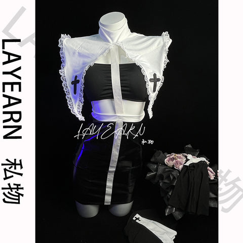 ❤️‍🔥 Sweetheart Babe Cosplay Lingerie Set – AA1806