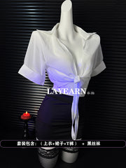 🔥 "See You After Work" Seductive Secretary Uniform Set 🔥 AA2006