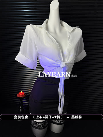 🔥 "See You After Work" Seductive Secretary Uniform Set 🔥 AA2006