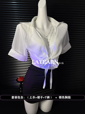 🔥 "See You After Work" Seductive Secretary Uniform Set 🔥 AA2006