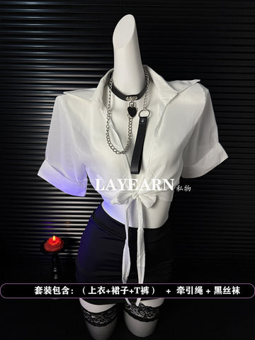 🔥 "See You After Work" Seductive Secretary Uniform Set 🔥 AA2006